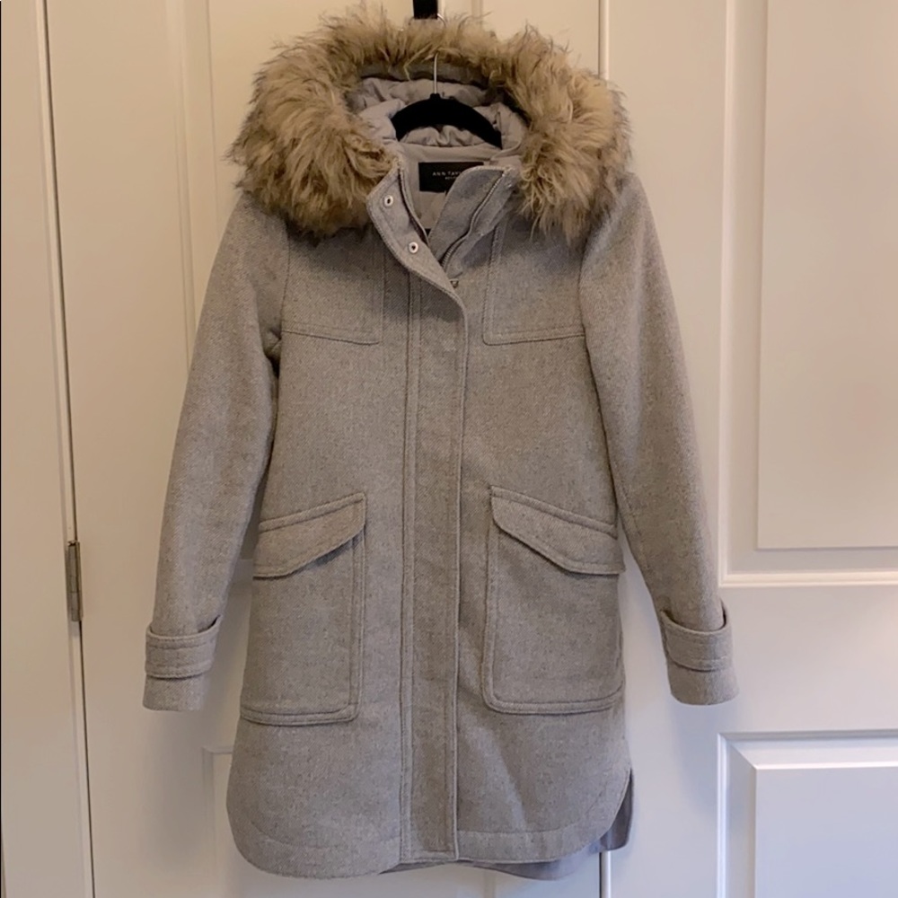 Faux Fur Parka